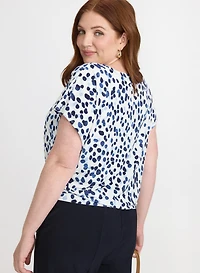 Dot Print Top