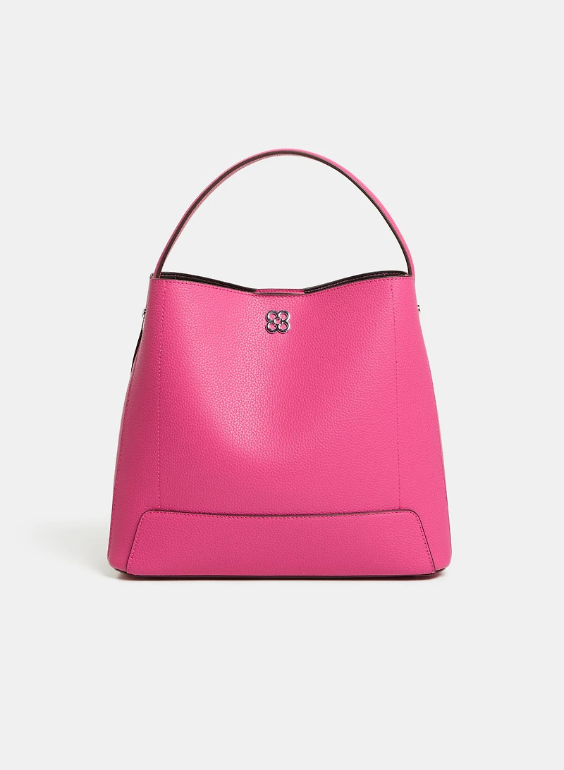 Sac à main à détail métallique