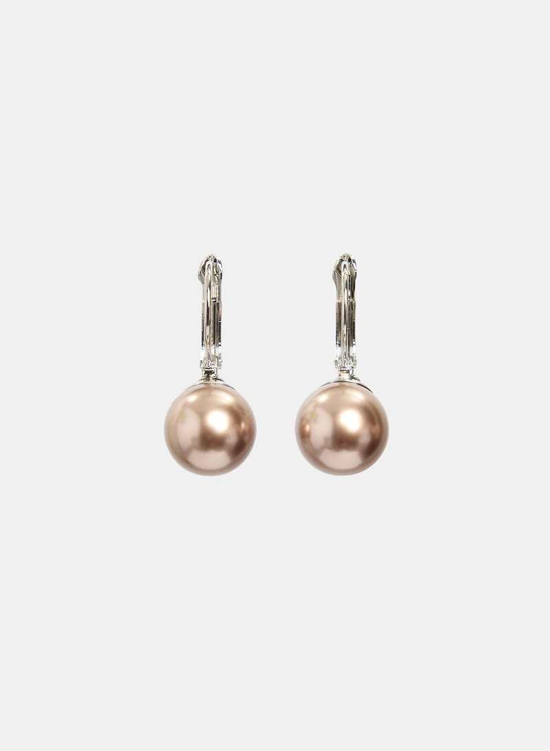 Glass Pearl Earrings