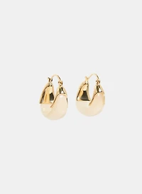 Boucles d'oreilles en anneaux en résine