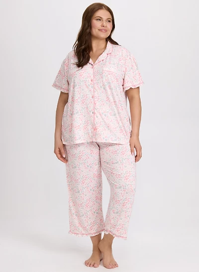 Ensemble de pyjama à motif animal mixte