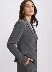 Blazer à arrière basque