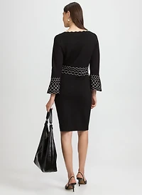 Scalloped Detail Dress