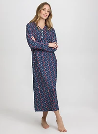 Heart Print Nightgown