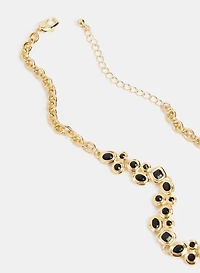 Mixed Stone Shape Necklace