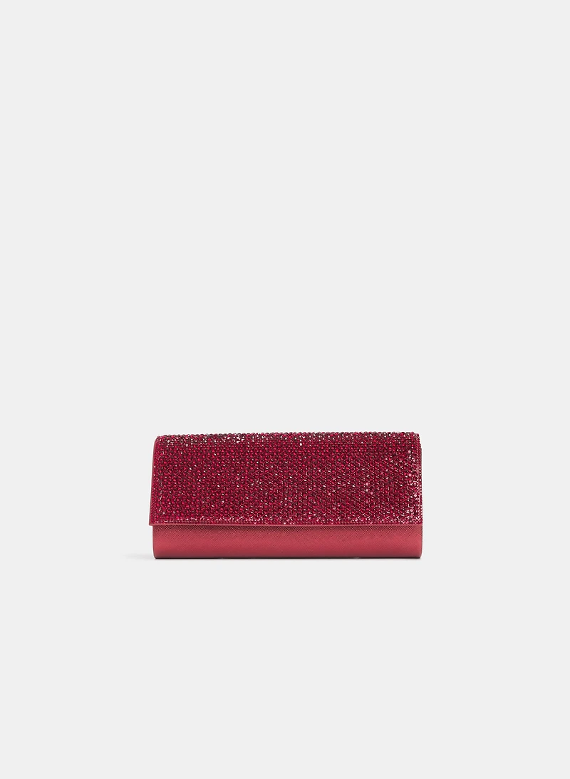 Tonal Embellished Clutch