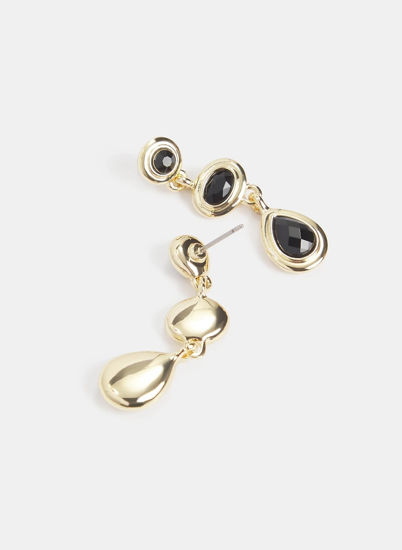 Tiered Drop Earrings