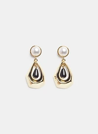 Open Teardrop Earrings
