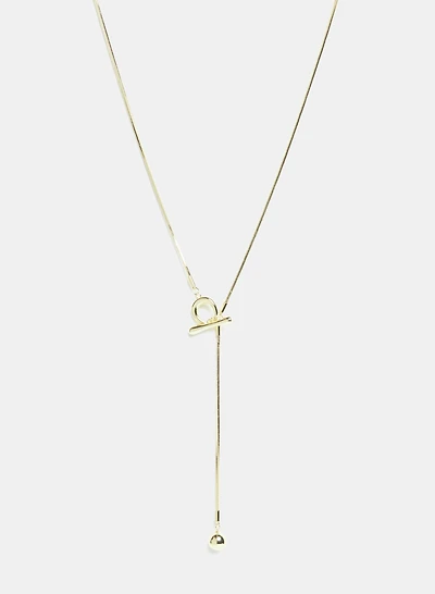 Y-Shaped Necklace