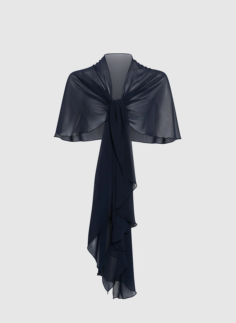 Châle léger en mousseline