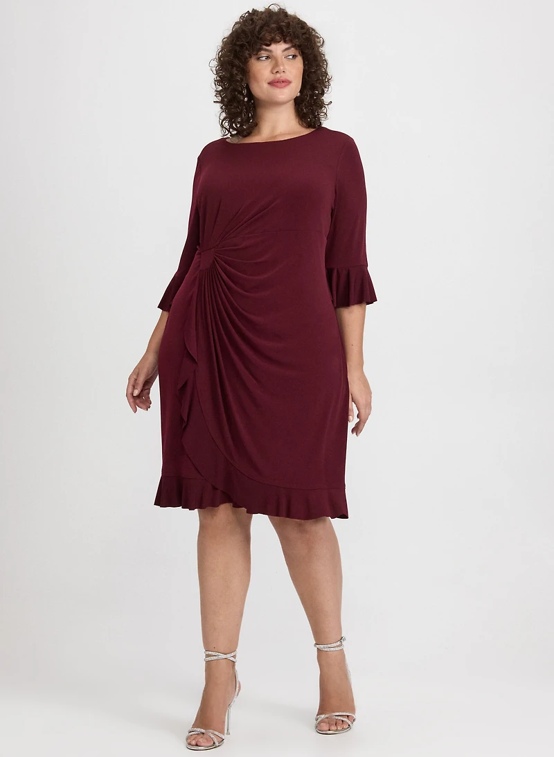 Ruffled Hem Dress