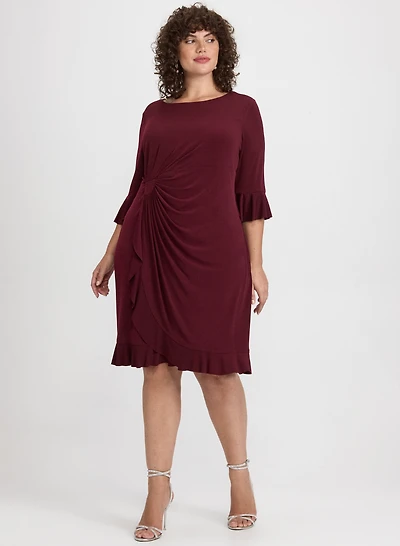 Ruffled Hem Dress