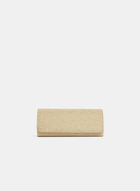 Tonal Embellished Clutch