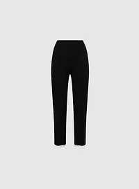 Pantalon Emma à franges en cristaux