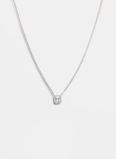 Square Pendant Necklace