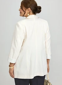 Blazer ouvert froissé
