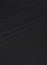 Débardeur en tricot pointelle