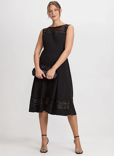 Sequin Detail Dress