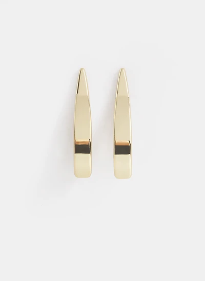 Boucles d'oreilles à maillon ovale