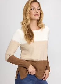 Colour Block Sweater