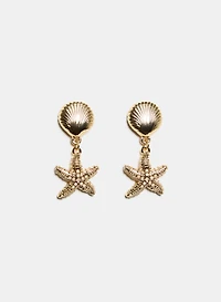 Boucles d'oreilles coquillages
