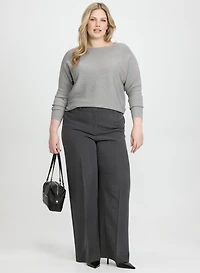 Pull en tricot lurex