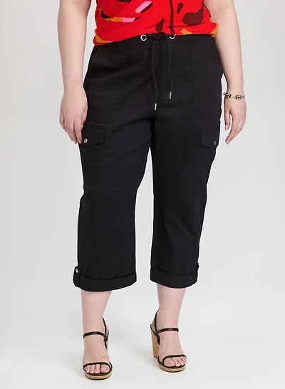 Cotton Cargo Capris