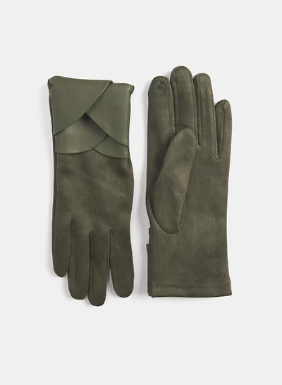 Faux-Suede Gloves