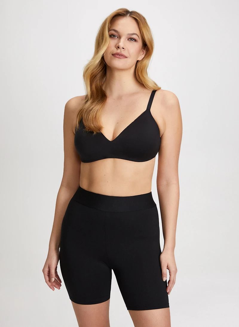 Pull-On Biker Shorts