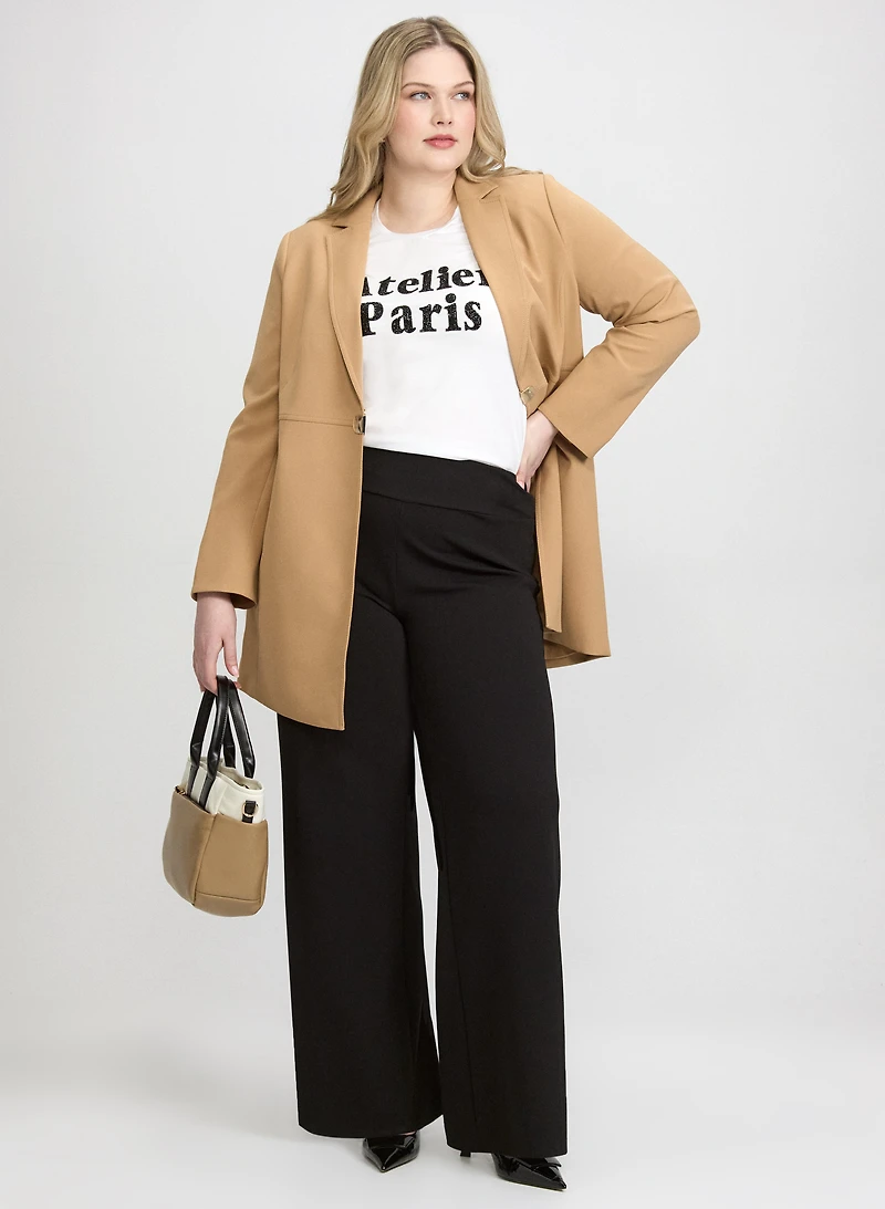Long Twill Jacket & Pull-On Pants