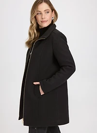 Manteau en mélange de laine
