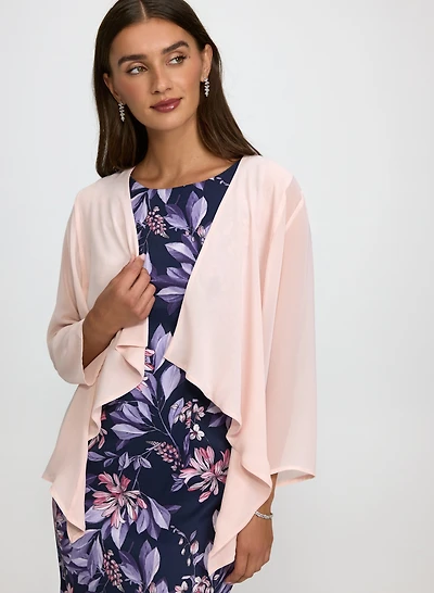 Double-Sided Chiffon Cover-Up