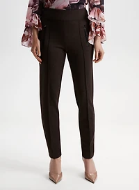 Pantalon Sofia à enfiler jambe étroite - long