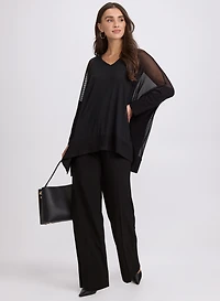 Poncho-Style Top