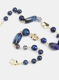 Collier à billes mixtes