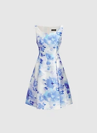 Robe à motif floral