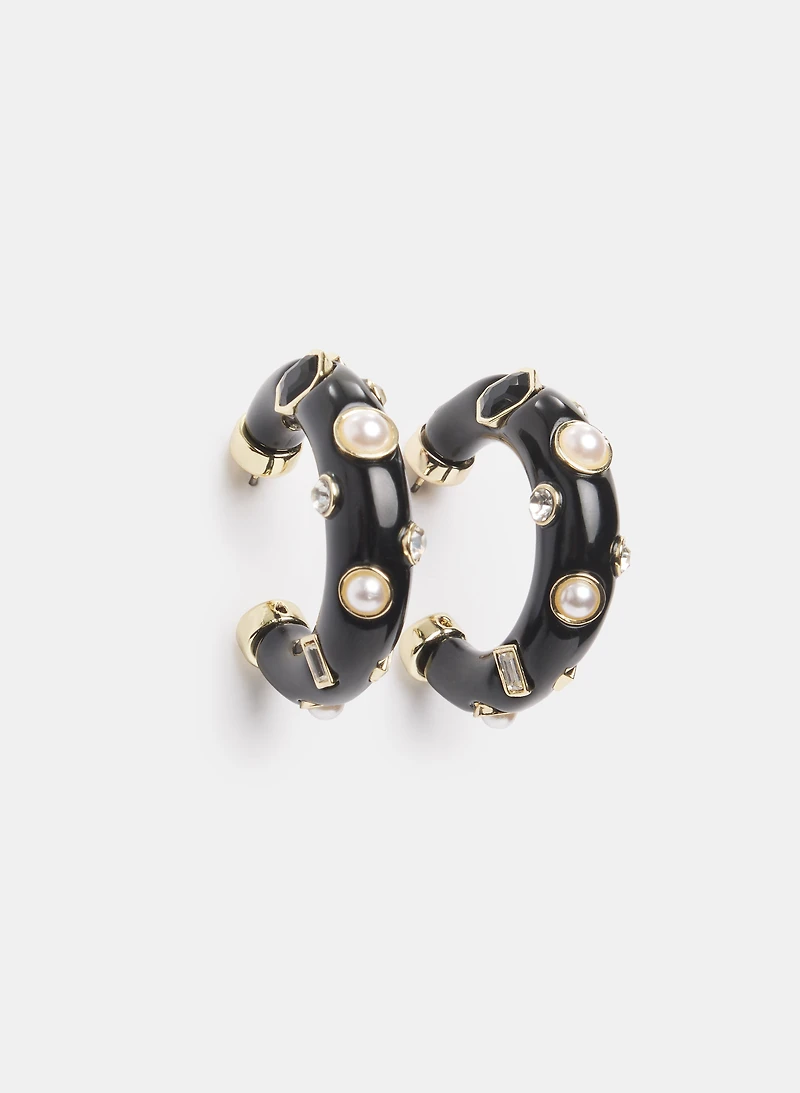 Embellished Resin Earrings