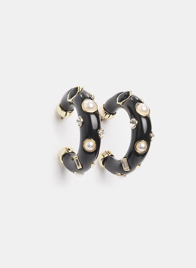 Embellished Resin Earrings