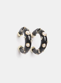 Embellished Resin Earrings