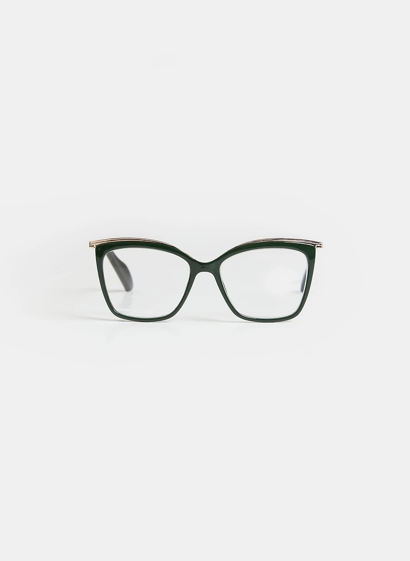 Lunettes de lecture rectangulaires