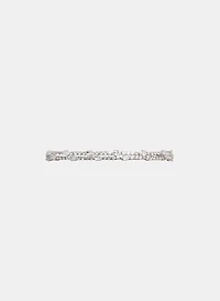 Two-Row Crystal Bracelet