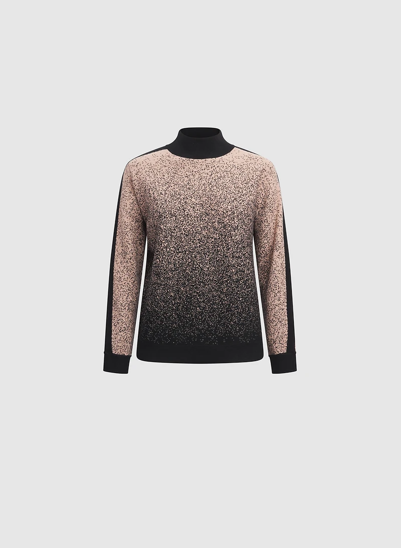 Pull à pois clairsemés