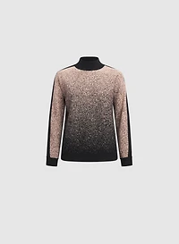 Pull à pois clairsemés
