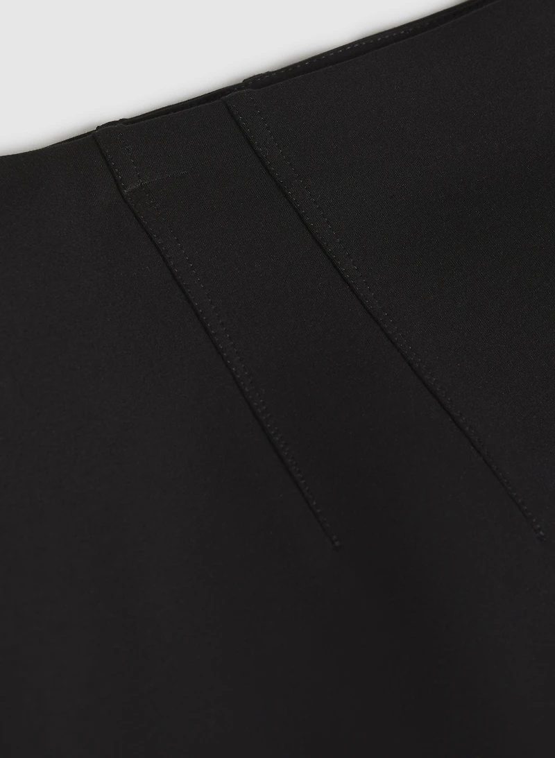 High-Rise Pencil Skirt