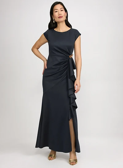 Ruffle Detail Dress
