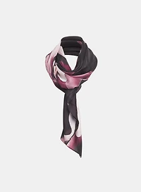 Square Floral Scarf