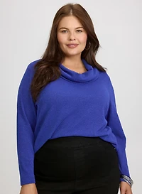 Pull à col bénitier