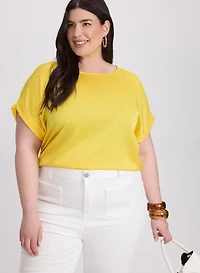 Blouse en satin