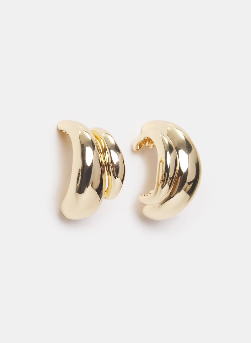 Half-Hoop Earrings