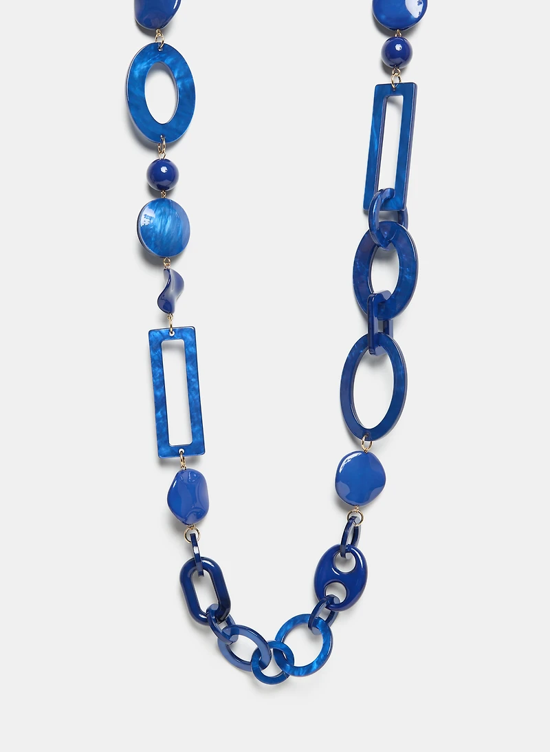 Resin Long Necklace